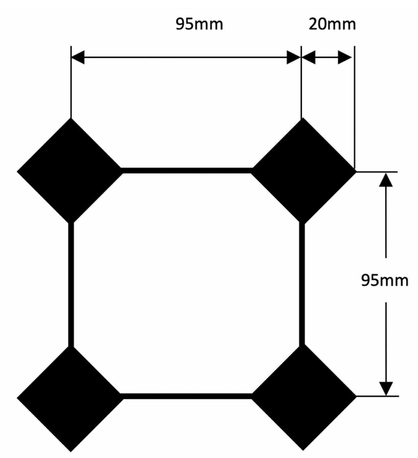 32 Bottles Classic Line Wine Rack - Natural Pine-Rich Black-Rustic-Mahogany Brown- Cellar Wall- 48125574