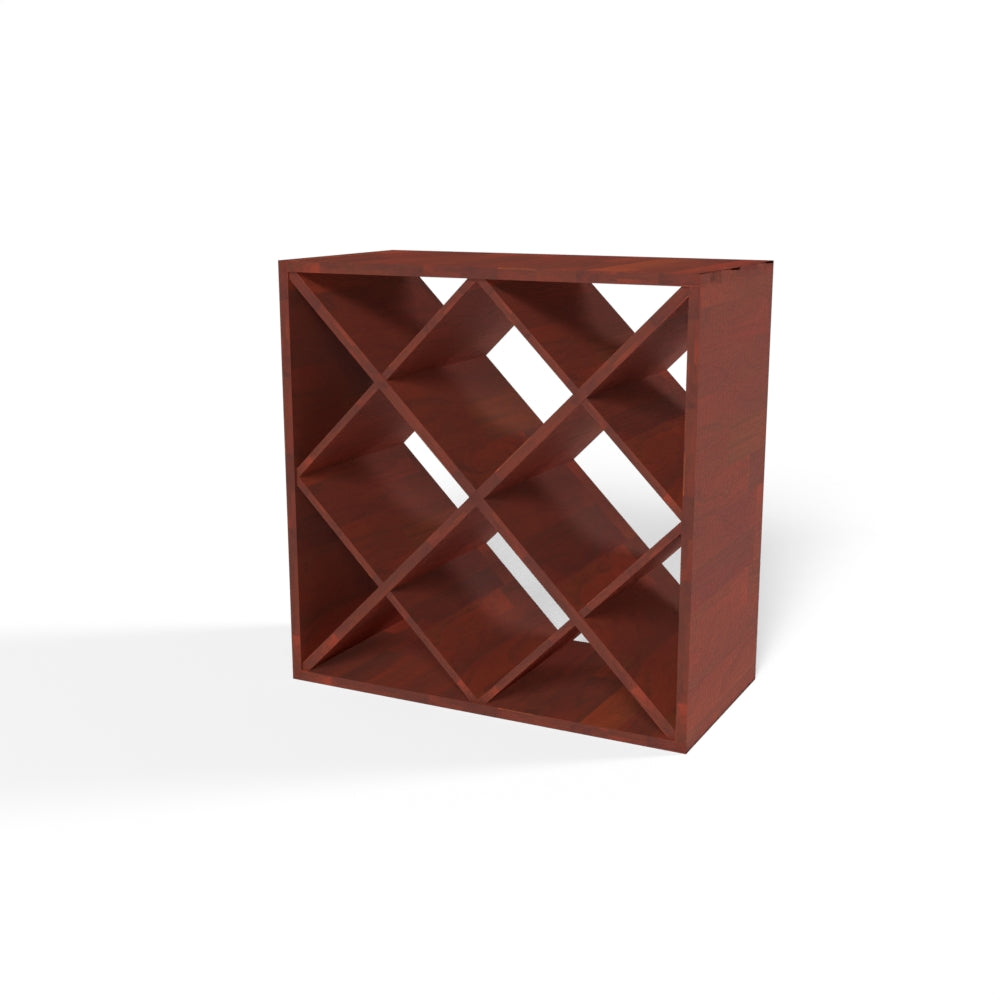 Diamond Cube 30 Bottles Wine Rack Cellar Wall