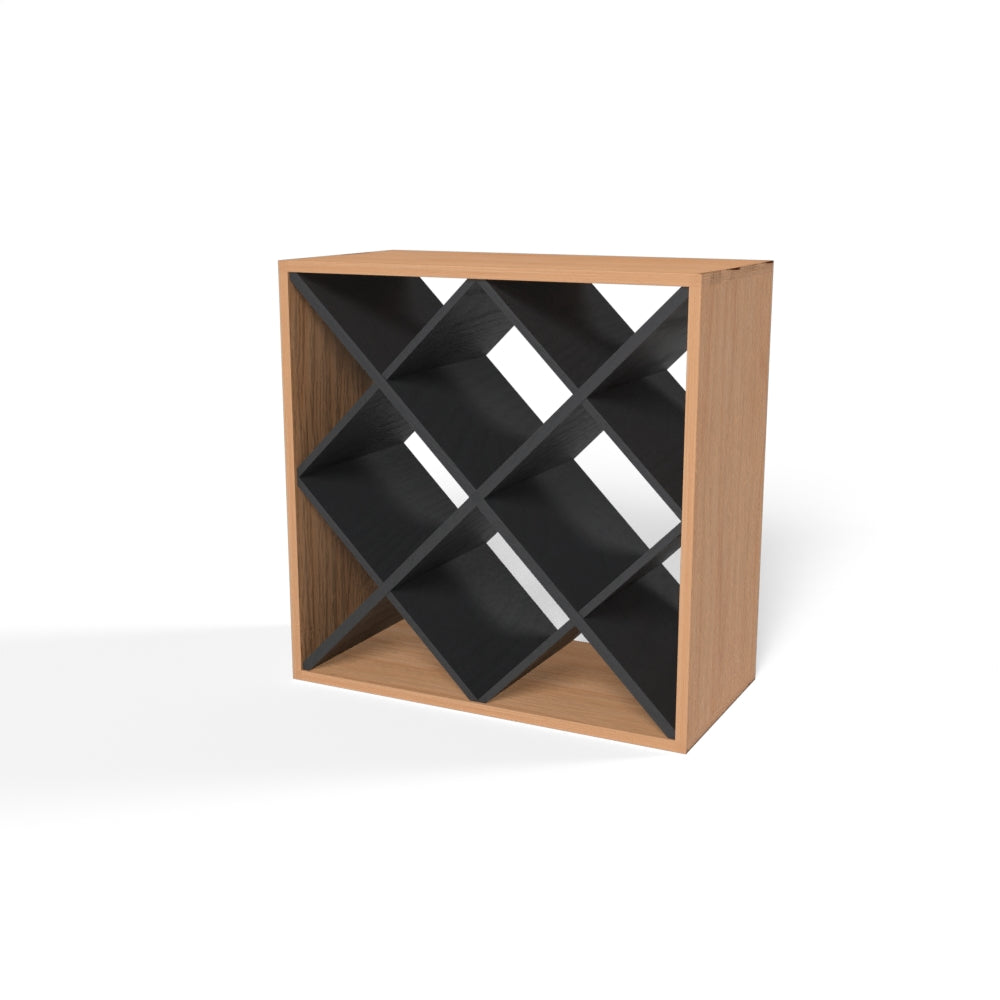 Diamond Cube 30 Bottles Wine Rack Cellar Wall
