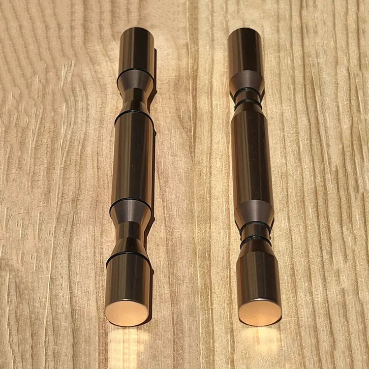 Double Bottle Wine Peg Rose Gold Cellar Wall
