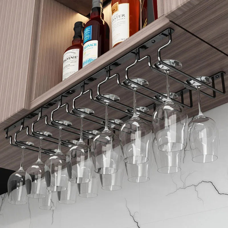 Wall Mount Wine Glass Holder Cellar Wall