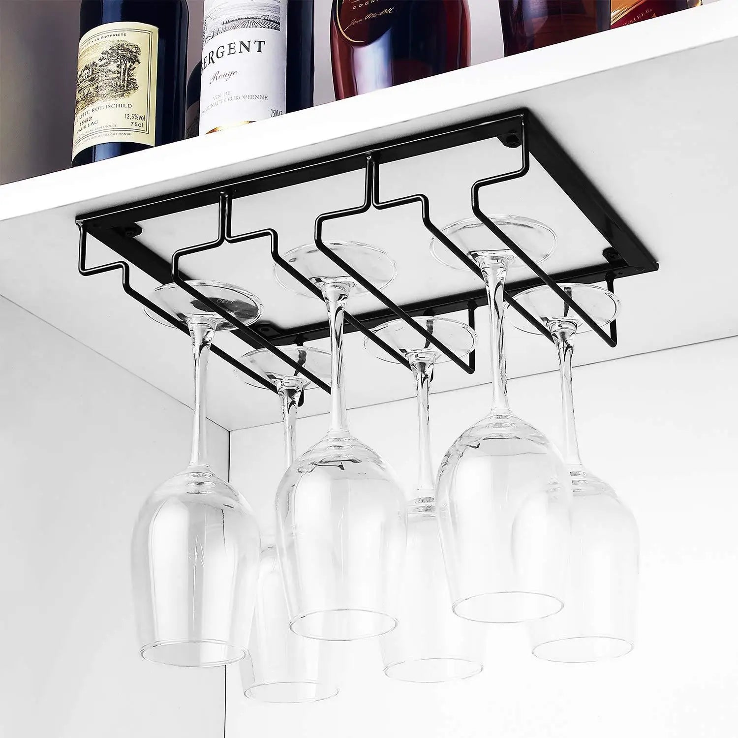 Wall Mount Wine Glass Holder  Cellar Wall