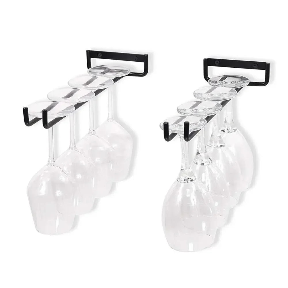 Wall Mounted Hanging Wine Glass Holder  Cellar Wall