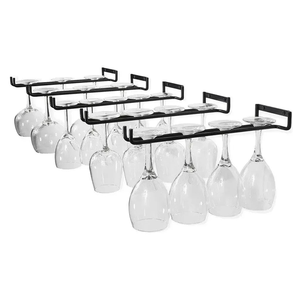 Wall Mounted Hanging Wine Glass Holder  Cellar Wall