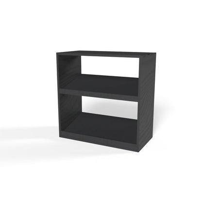 14 Bottles Display Wine Rack - Natural Pine-Rich Black-Mahogany-Interior Natural Pine- Cellar Wall- 40395064