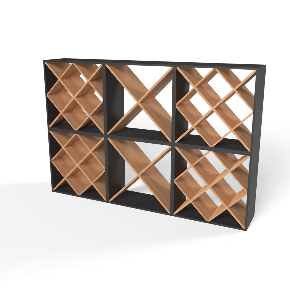 200 Bottles Diamond Wine Rack Set | Cellar Wall