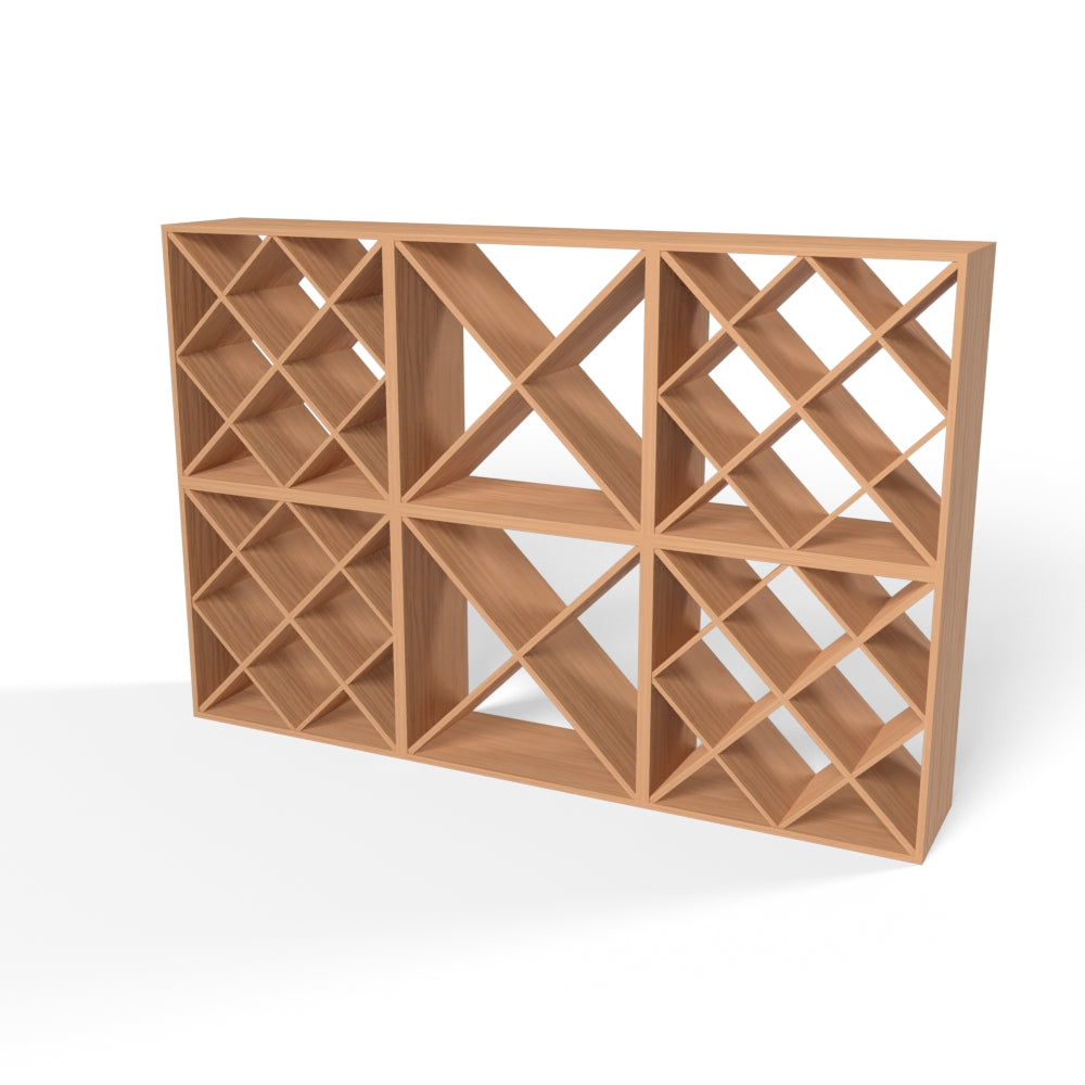 200 Bottles Diamond Wine Rack Set | Cellar Wall