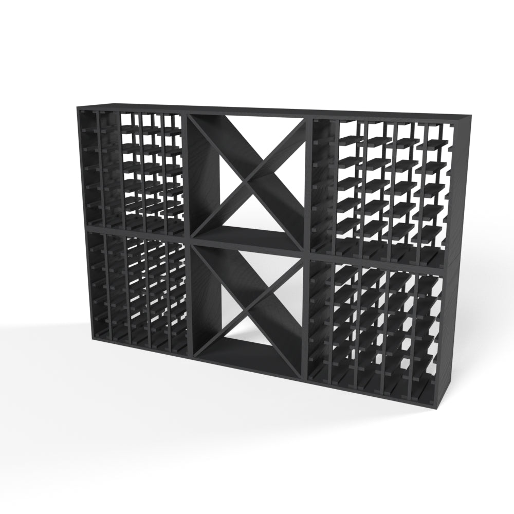 200 Bottles Wine Rack Set RichBlack Cellar Wall