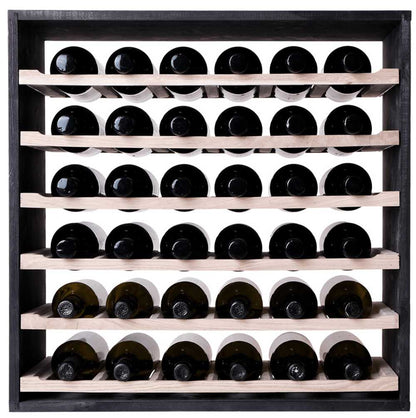 36 Bottles Shelves Wine Rack Cube  Cellar Wall