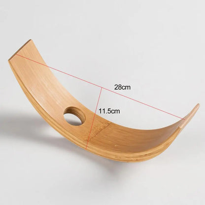 Balanced Wooden Wine Bottle Holder - Default Title- Cellar Wall- 28514853