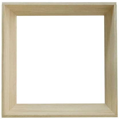 Cube Module Wine Rack - Natural Pine-Rich Black-Mahogany- Cellar Wall- 36241668