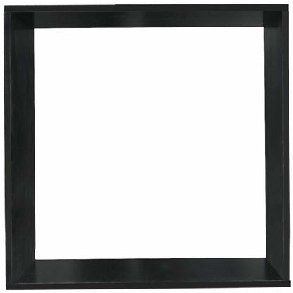 Cube Module Wine Rack - Natural Pine-Rich Black-Mahogany- Cellar Wall- 59931986