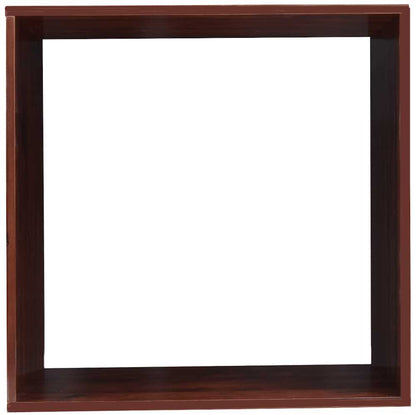 Cube Module Wine Rack - Natural Pine-Rich Black-Mahogany- Cellar Wall- 17703872