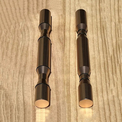 Double Bottle Wine Peg Rose Gold Cellar Wall