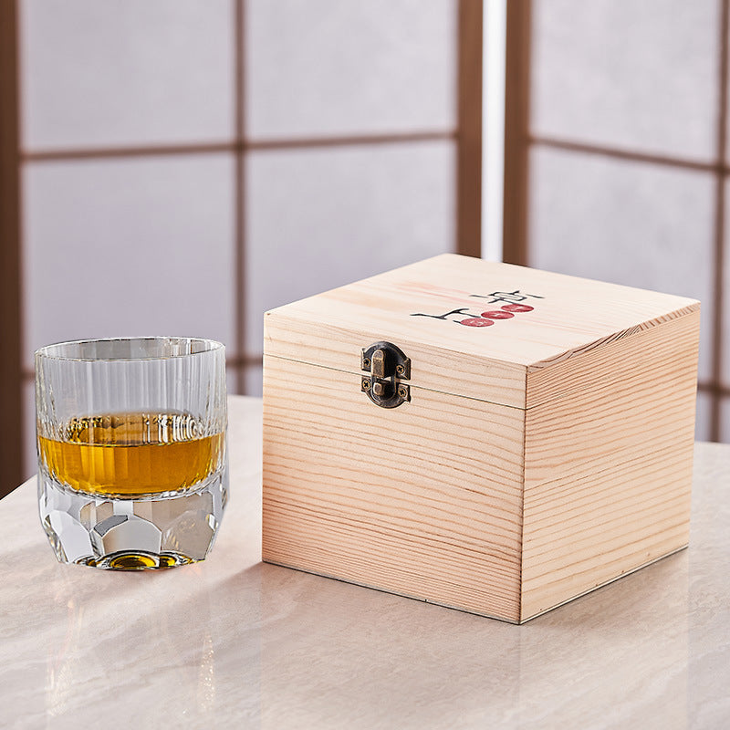 Hand Carved Whiskey Crystal Glasses - K9 Crystal Asterism Cup-K9 Crystal Star Cup-K9 Crystal Scattered Cup-K9 Crystal Star Flow Cup-K9 Crystal Mi Grid Cup- Cellar Wall- 56491123