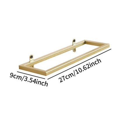 Modular Modern Iron Wall-Mounted Wine Holder - Black-Bronze-Golden- Cellar Wall- 70556451