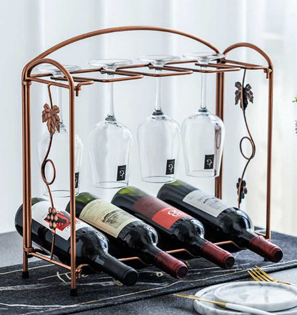 European Wine Glass Holder B Cellar Wall