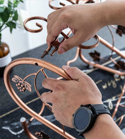 Ornate Display Wine Rack - A-B- Cellar Wall- 88730275