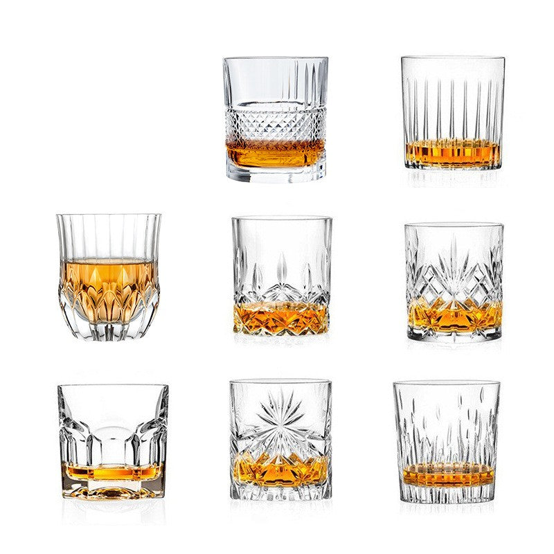 RCR Whiskey Crystal Glasses Glass - Ao Bo 300ML Whiskey Shot Glass-Ao Bo 210ML Whiskey Shot Glass- Cellar Wall- 55416216
