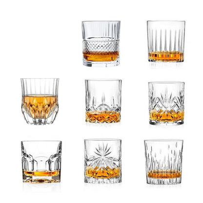 RCR Whiskey Crystal Glasses Glass - Ao Bo 300ML Whiskey Shot Glass-Ao Bo 210ML Whiskey Shot Glass- Cellar Wall- 55416216