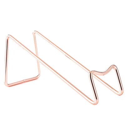 Sleek Modern Iron Wine Holder