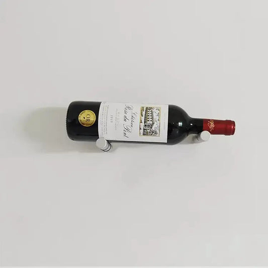 Single Bottle Wine Peg - Silver-Black-Gold-Rose Gold- Cellar Wall- 12470348