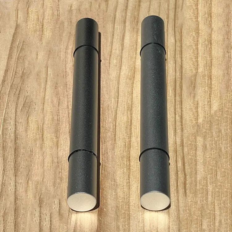 Straight Single Bottle Wine Peg - Silver-Black- Cellar Wall- 68323693