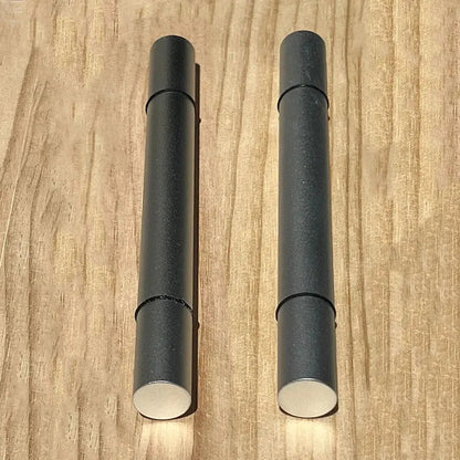 Straight Single Bottle Wine Peg - Silver-Black- Cellar Wall- 68323693