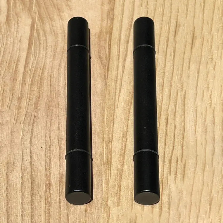 Straight Single Bottle Wine Peg - Silver-Black- Cellar Wall- 2060631