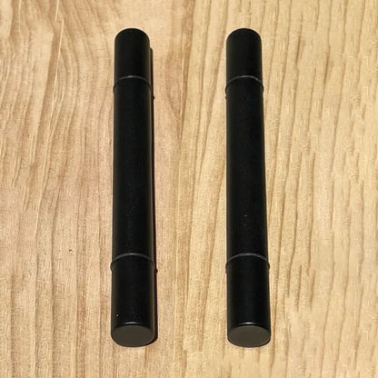 Straight Single Bottle Wine Peg - Silver-Black- Cellar Wall- 2060631