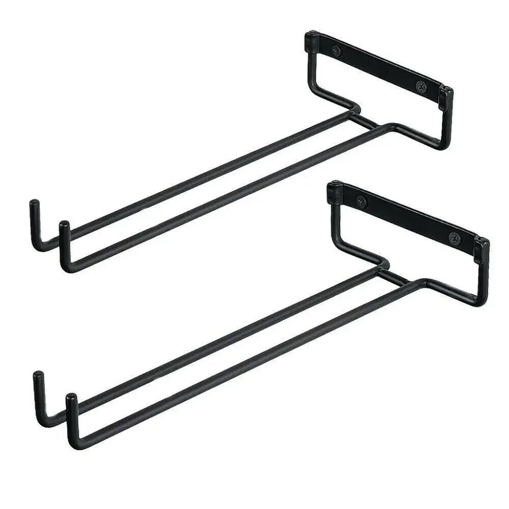 Wall Mounted Hanging Wine Glass Holder - Default Title- Cellar Wall- 29110935