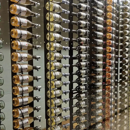 Wall Mounted Wine Rack - 9 Bottles-12 Bottles- Cellar Wall- 61778216