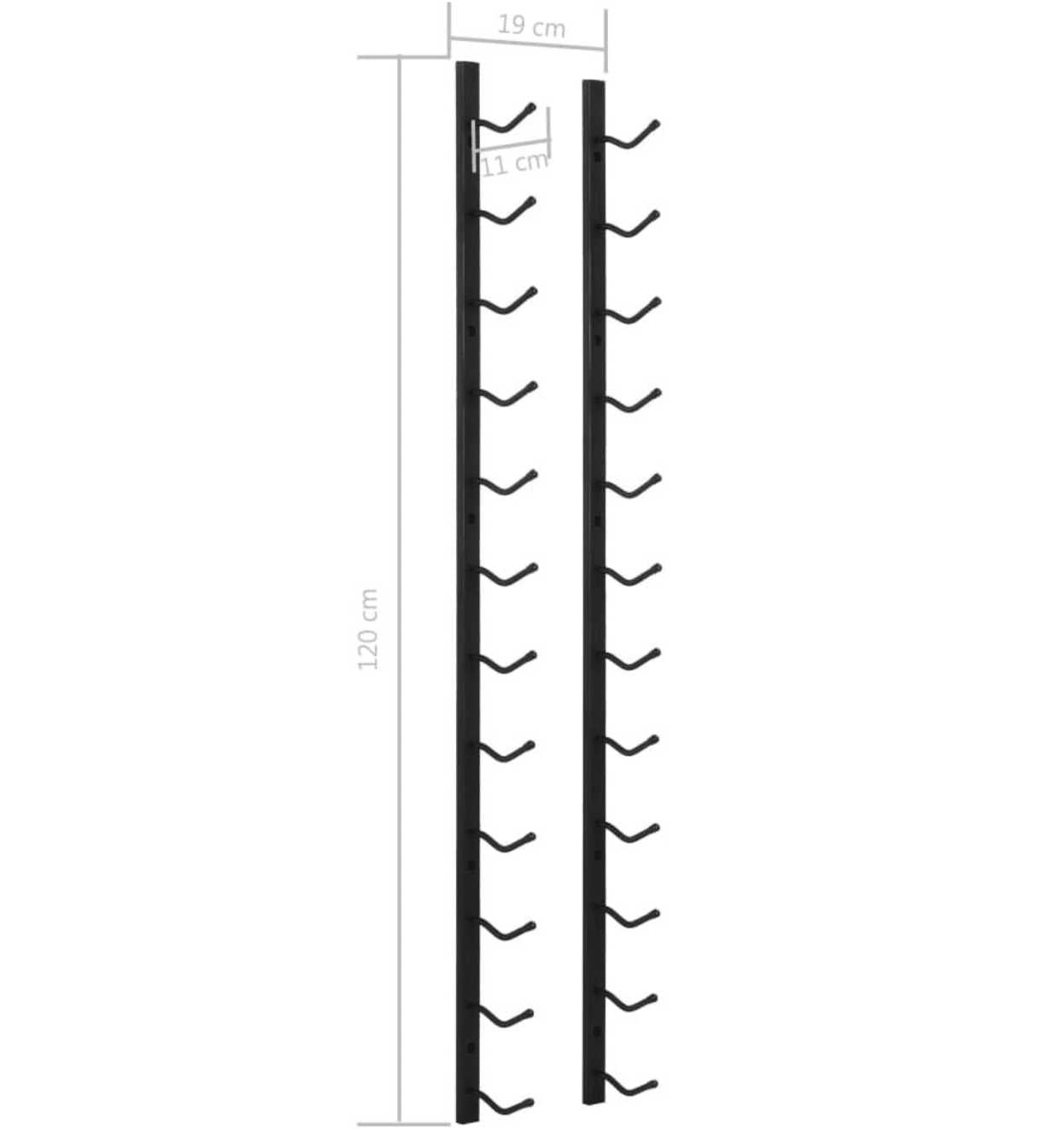 Wall Mounted Wine Rack