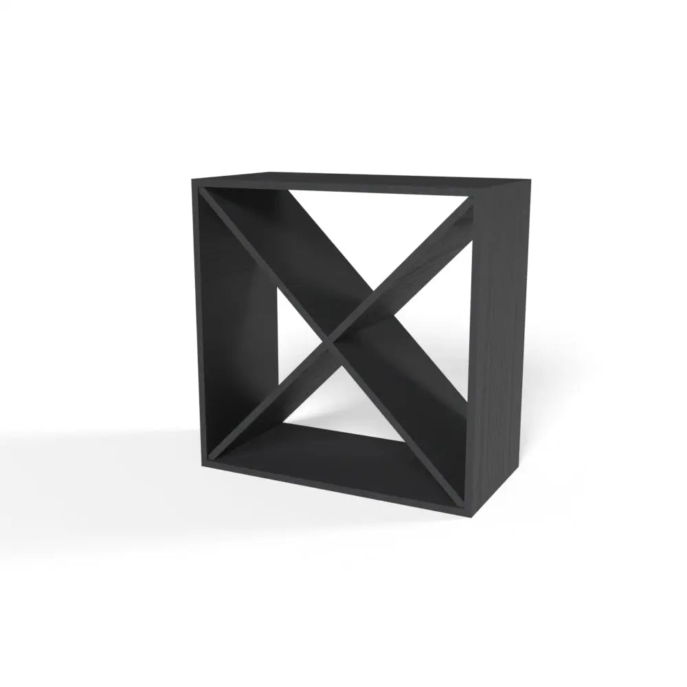 X-Module Wine Rack Cube Rich Black Cellar Wall