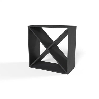 X-Module Wine Rack Cube Rich Black Cellar Wall