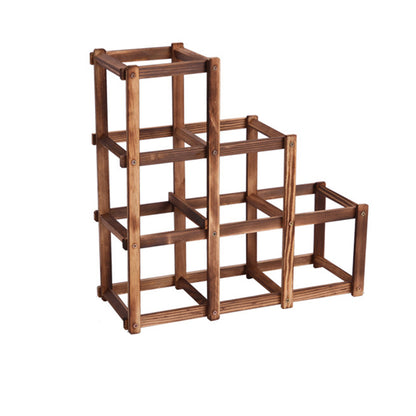 Wooden Folding Wine Rack
